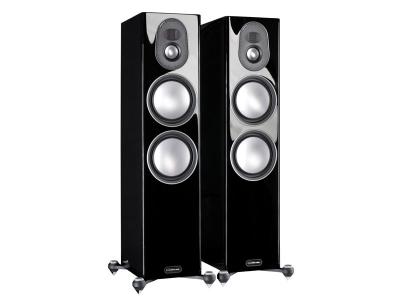 Monitor Audio Gold 300 5G Floorstanding Speakers - (Piano Black)