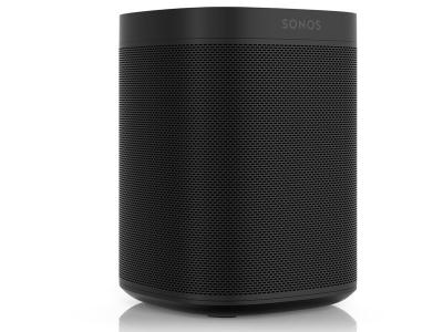 Sonos ONE Compact Wireless Network Speaker with Voice Commands (Black) - Open Box