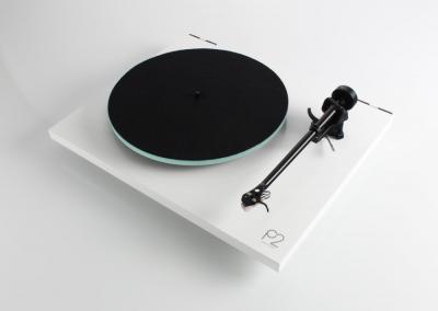 Rega Planar 2 (P2) Turntable - White Gloss