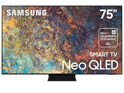 Samsung 75" Neo QLED 4k Smart TV (QN90AA Series) - QN75QN90AAFXZC