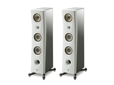 Focal Kanta 3 (W)  3-WAY FLOORSTANDING LOUDSPEAKER -  White HG / Carrara White (Pair)