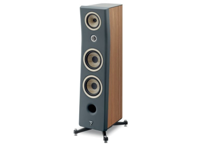 Focal Kanta 3 (W)  3-WAY FLOORSTANDING LOUDSPEAKER - Walnut Veneer / Dark Grey Mat (Pair)