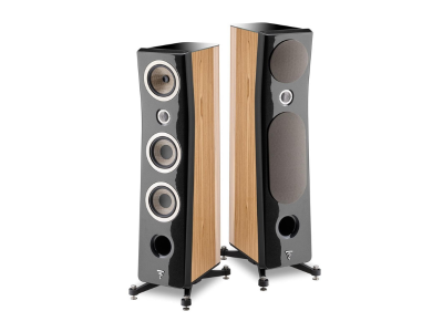 Focal Kanta 3 (W)  3-WAY FLOORSTANDING LOUDSPEAKER - Walnut HG / Deep Black (Pair)