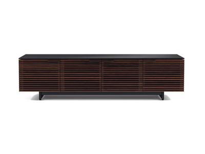 BDI CORRIDOR Quad-wide Low Cabinet - Chocolate Stained Walnut (8173)