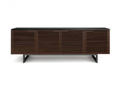 BDI CORRIDOR Quad-wide Cabinet - Chocolate Stained Walnut (8179)