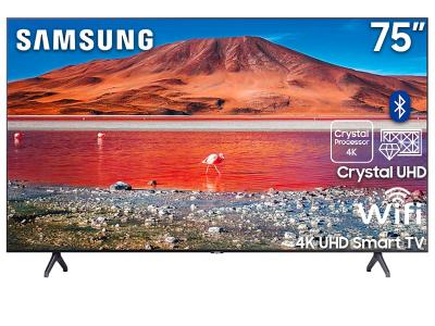 Samsung 75" Smart LED 4K UHD TV - UN75TU7000FXZC (TU7000 Series)