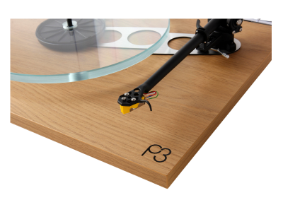 Rega Planar 3 Turntable - P3 without Cartridge (Oak)