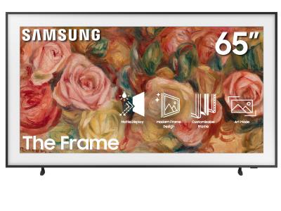 Samsung 65" LS03D Series The Frame QLED 4K Smart TV (QN65LS03D) - 2024 Model