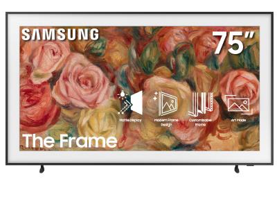 Samsung 75" LS03D Series The Frame QLED 4K Smart TV (QN75LS03D) - 2024 Model