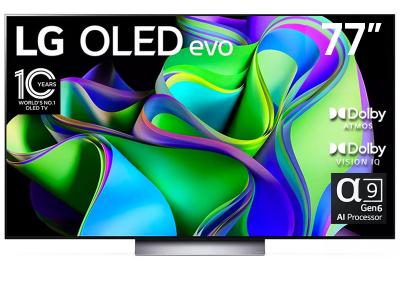 77" LG OLED77C3 C3 Series OLED Evo 4K Smart TV