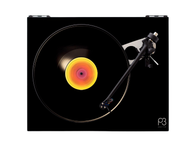 Rega Planar 3 Turntable - P3 with ND3 Cartridge (High Gloss Black)