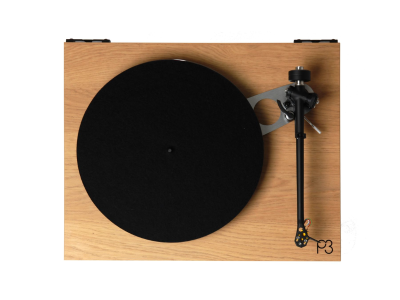 Rega Planar 3 Turntable - P3 with ND3 Cartridge (Light Oak)