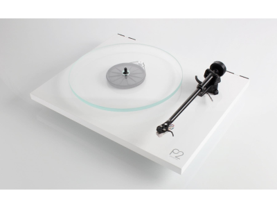 Rega Planar 2 Turntable - P2 with ND3 Cartridge (High Gloss White)