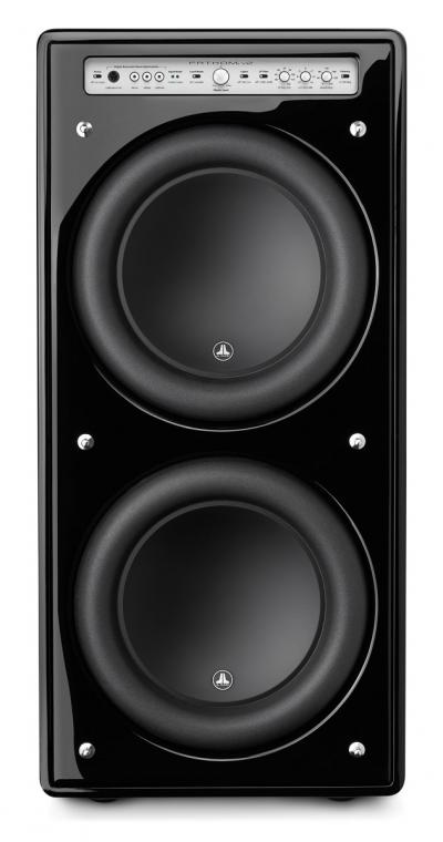 JL Audio Fathom F212 v2 12" Powered Dual Subwoofer - Gloss Black