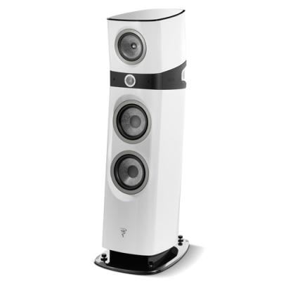 Focal SOPRA N°3 Floorstanding 3 way Bass Relfex Speaker - White Carrara (Pair)