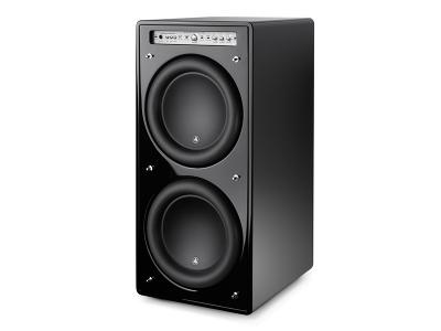 JL Audio Fathom F212 v2 12" Powered Dual Subwoofer - Gloss Black