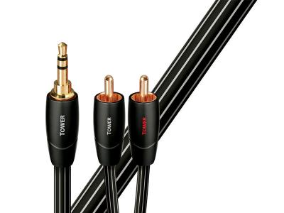 Audioquest Tower Analog-Audio Interconnect 3.5mm to RCA Cable (1.5M)