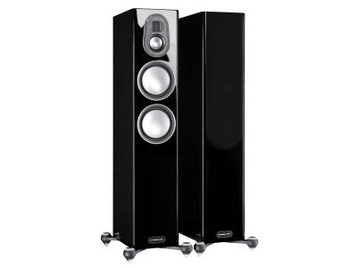 Monitor Audio Gold 200 5G Floorstanding Speakers - (Piano Black)